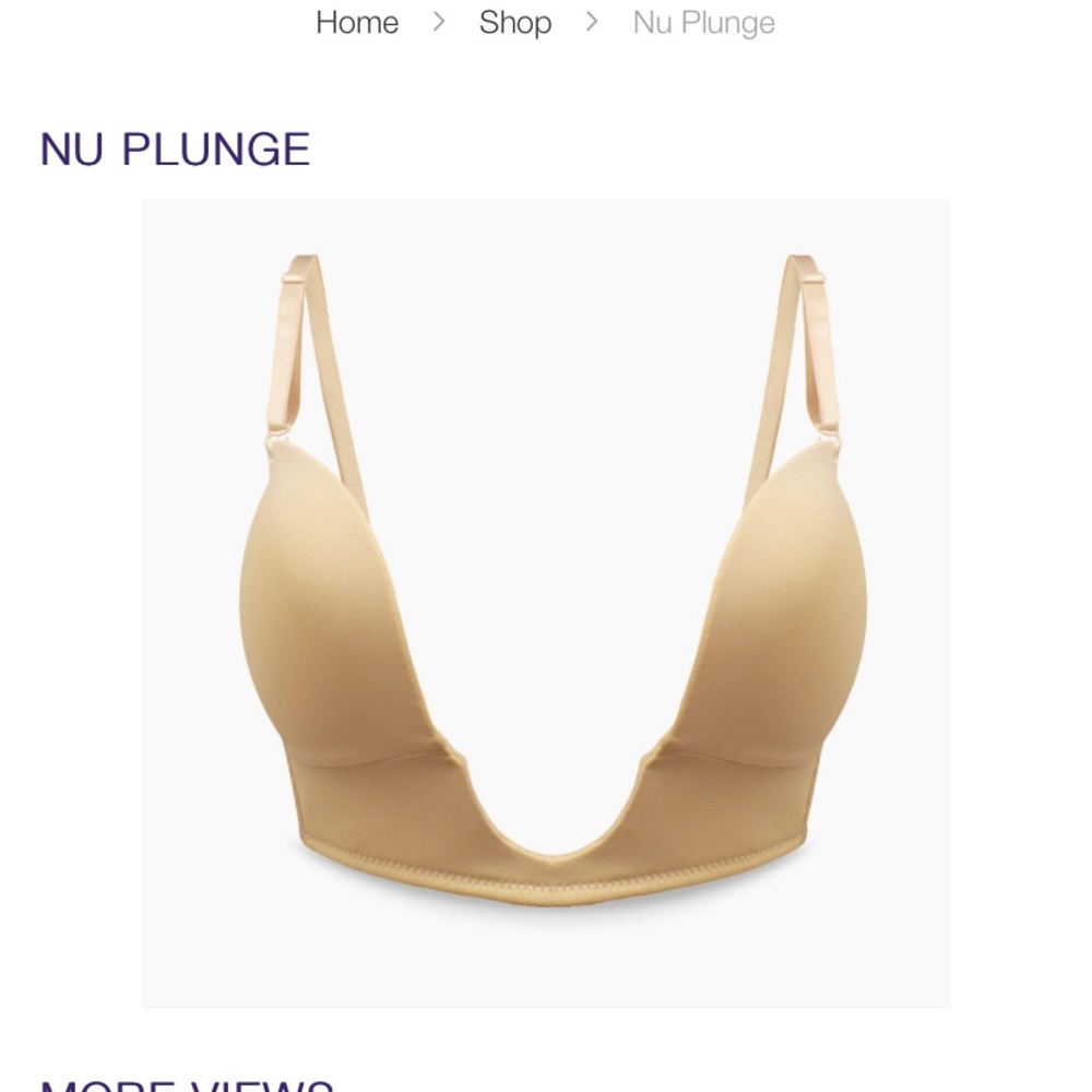 NuBra Deep U Plunge Bra